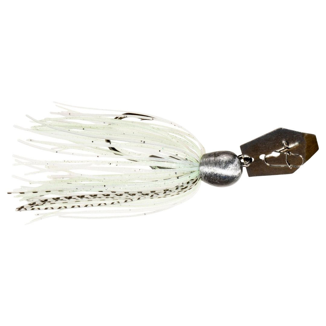 Z-Man Mini Max Chatterbait 14g Spot Remover sivulta, pää oikealla