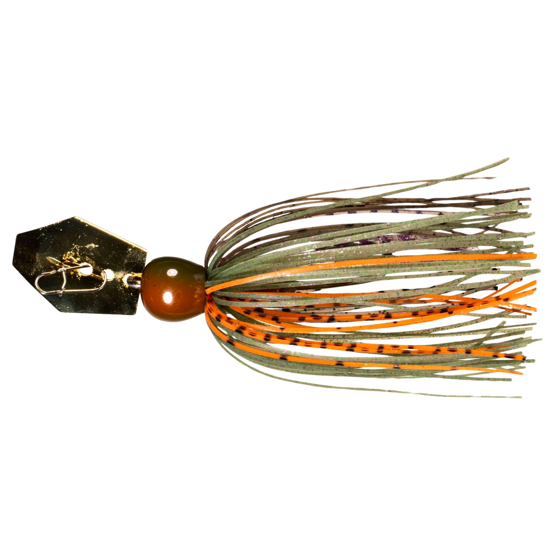 Z-Man Mini Max ChatterBait 7g Blue Gill sivulta, pää vasemmalla