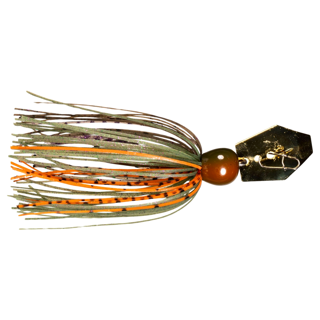 Z-Man Mini Max ChatterBait 7g Blue Gill sivulta, pää oikealla