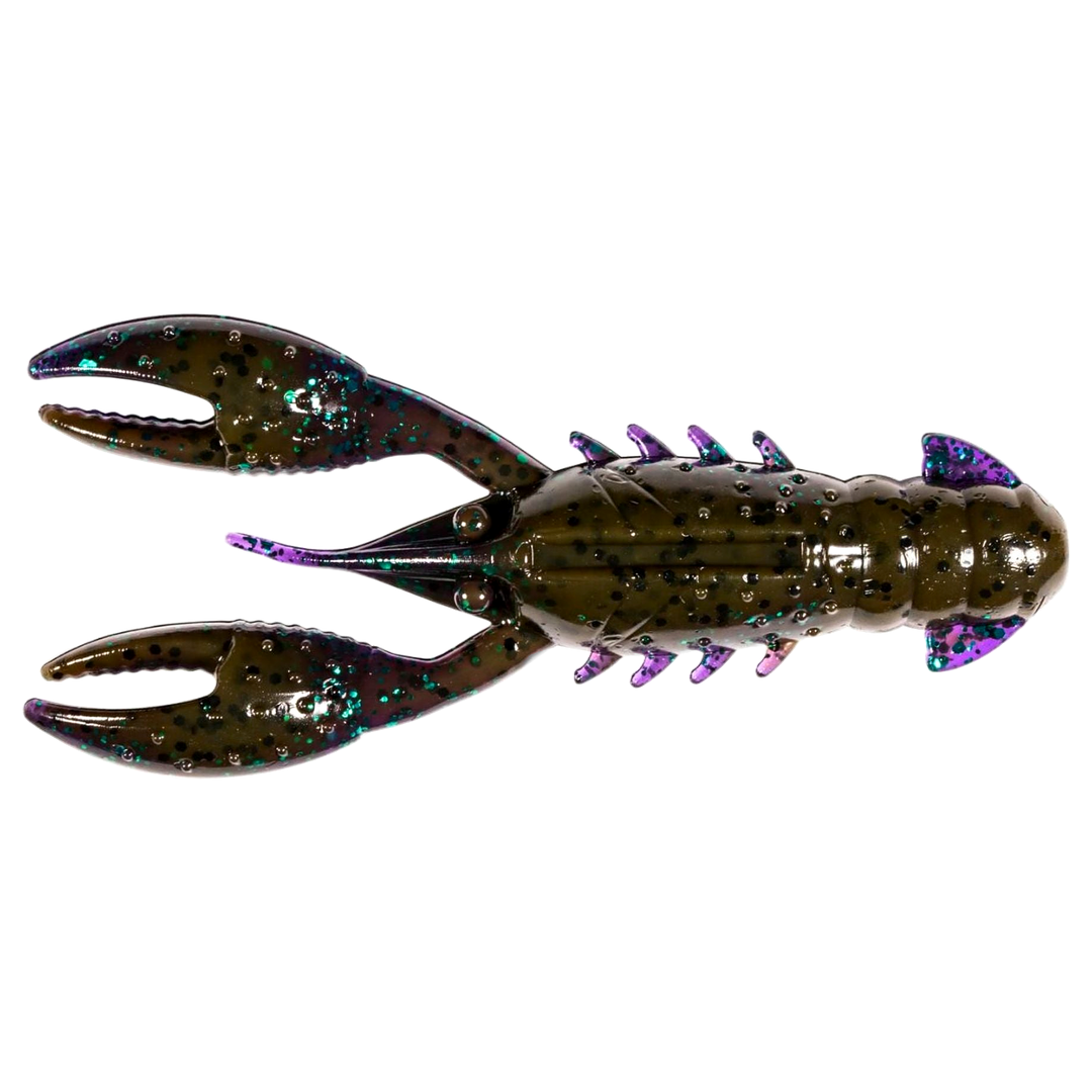 Z-Man Pro CrawZ Jigi 3.5" Bama Bug yläpuolelta, pää vasemmalla