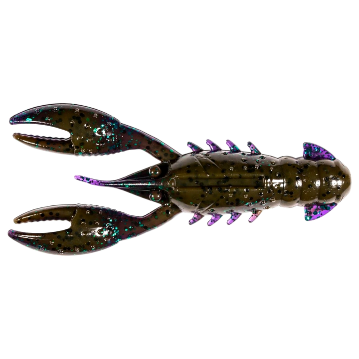 Z-Man Pro CrawZ Jigi 3.5" Bama Bug yläpuolelta, pää vasemmalla