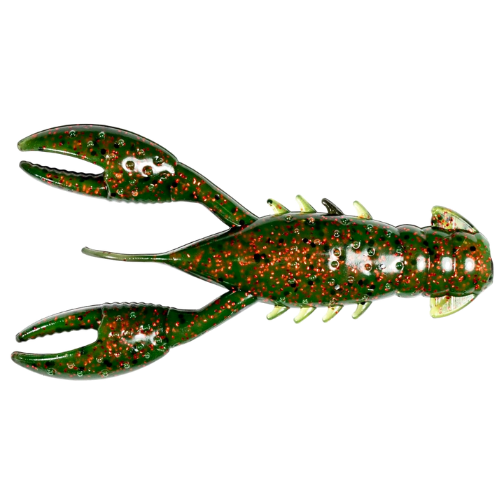 Z-Man Pro CrawZ Jigi 3.5" California Craw alapuolelta, pää vasemmalla