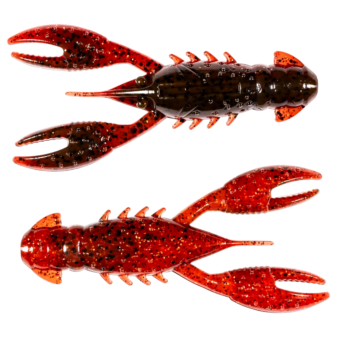 Z-Man Pro CrawZ Jigi 3.5" Hot Craw ylä- ja alapuolelta