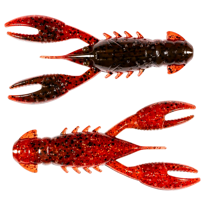 Z-Man Pro CrawZ Jigi 3.5" Hot Craw ylä- ja alapuolelta