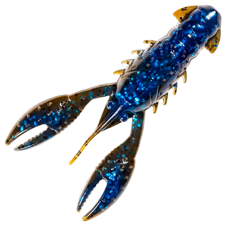 Z-Man Pro CrawZ Jigi 3.5", väri Okeechobee Craw: sininen yläpuoli ja ruskea alapuoli