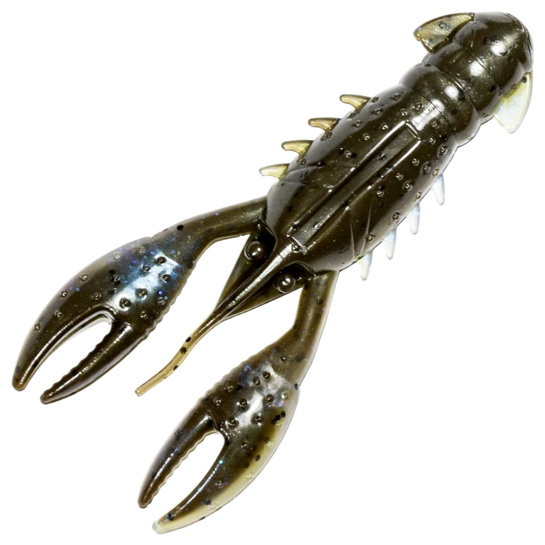 Z-Man Pro CrawZ Jigi 3.5", väri The Deal: tummanharmaa yläpuoli ja vaaleansininen alapuoli