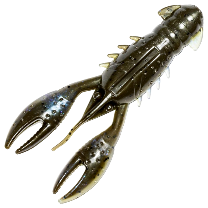 Z-Man Pro CrawZ Jigi 3.5", väri The Deal: tummanharmaa yläpuoli ja vaaleansininen alapuoli