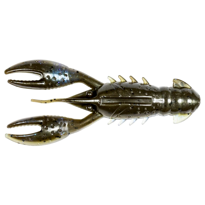 Z-Man Pro CrawZ Jigi 3.5" The Deal yläpuolelta, pää vasemmalla