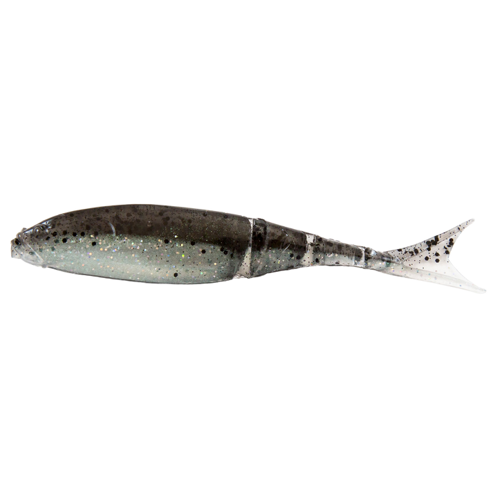 Z-Man Razor ShadZ Jigi 4.5" Bad Shad sivulta, pää vasemmalla