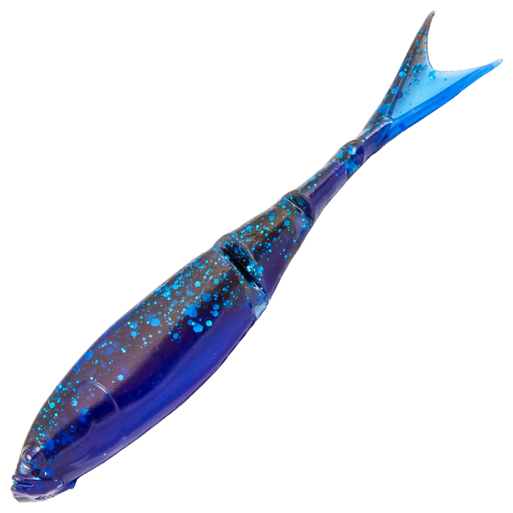 Z-Man Razor ShadZ Jigi 4.5", väri Black/Blue Laminate: tummansininen selkä ja sininen kylki