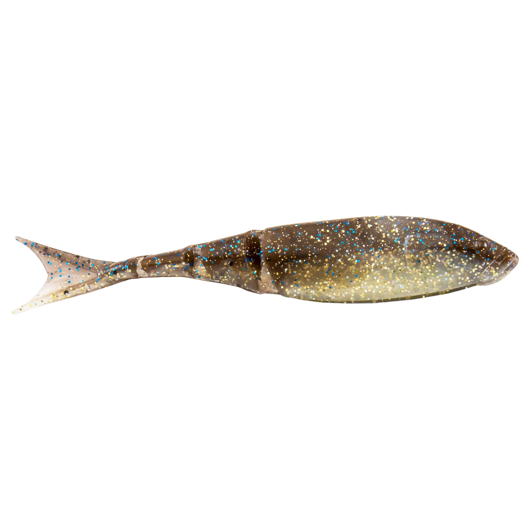 Z-Man Razor ShadZ Jigi 4.5" Breaking Bream sivulta, pää oikealla