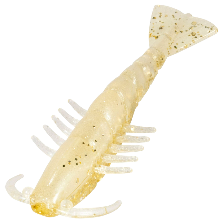 Z-Man Salty Ned ShrimpZ Jigi 2.5", väri Beer Run: läpikuultava vaaleankeltainen runko