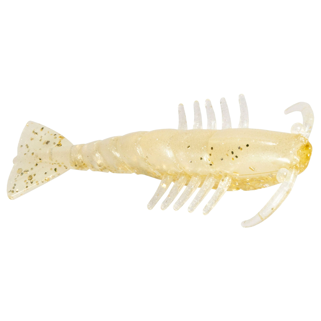 Z-Man Salty Ned ShrimpZ Jigi 2.5" Beer Run sivulta, pää oikealla