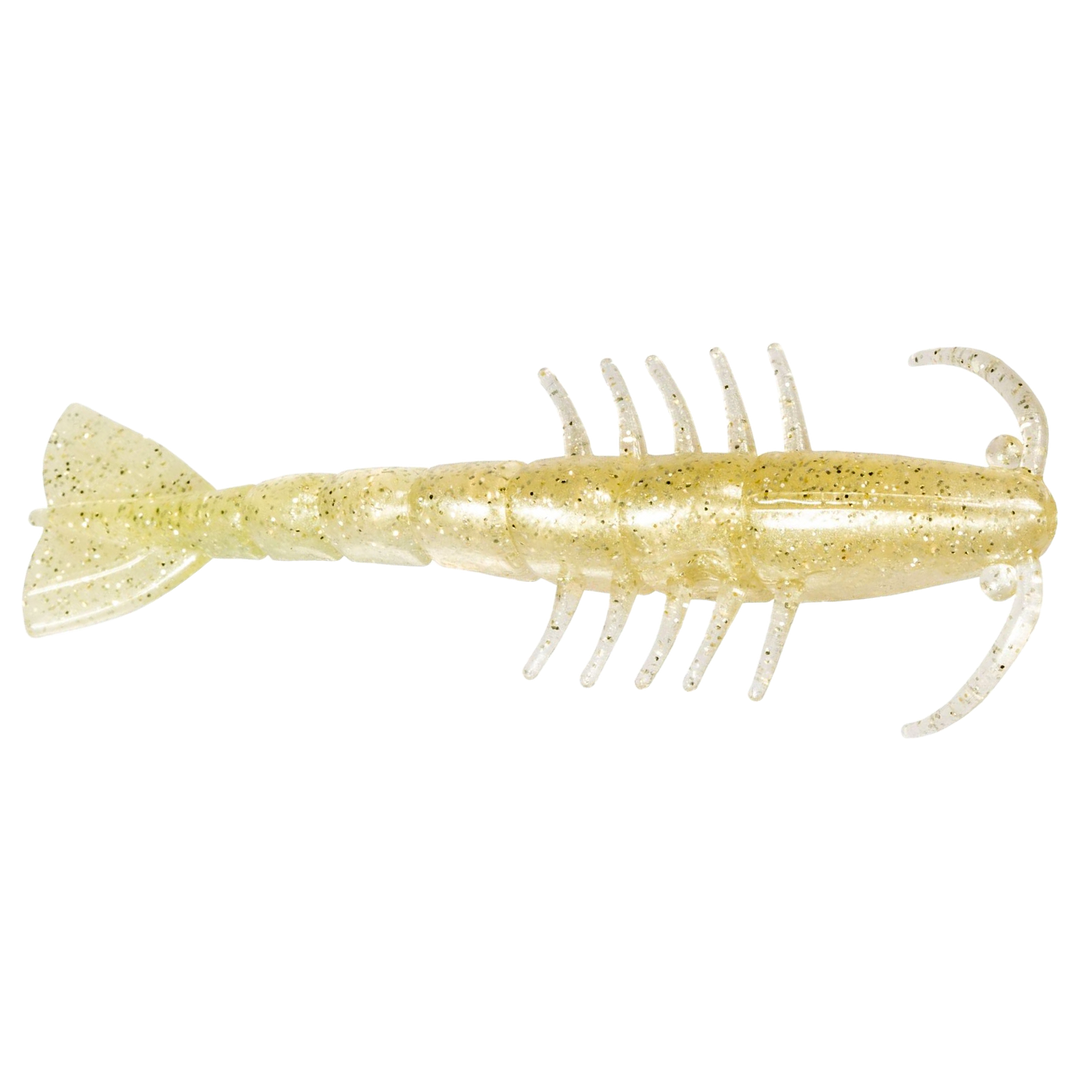 Z-Man Salty Ned ShrimpZ Jigi 2.5" Slam Shady sivulta, pää oikealla