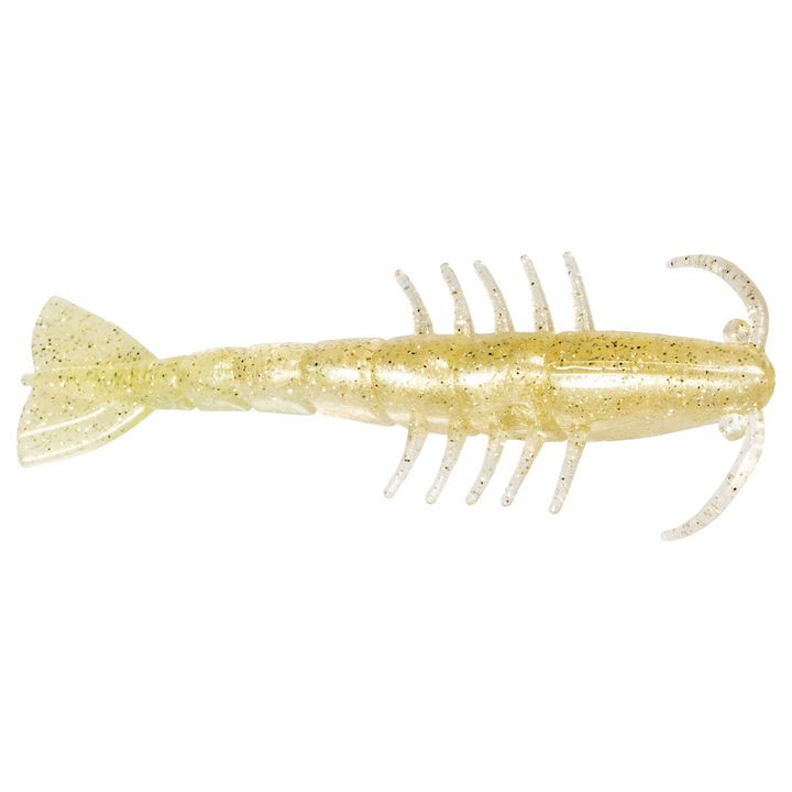 Z-Man Salty Ned ShrimpZ Jigi 2.5" Slam Shady sivulta, pää oikealla