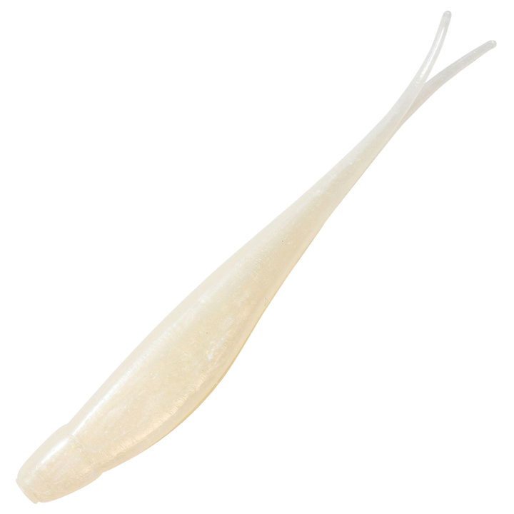 Z-Man Scented Jerk ShadZ Jigi 3.5", väri Pearl: helmenvalkoinen runko