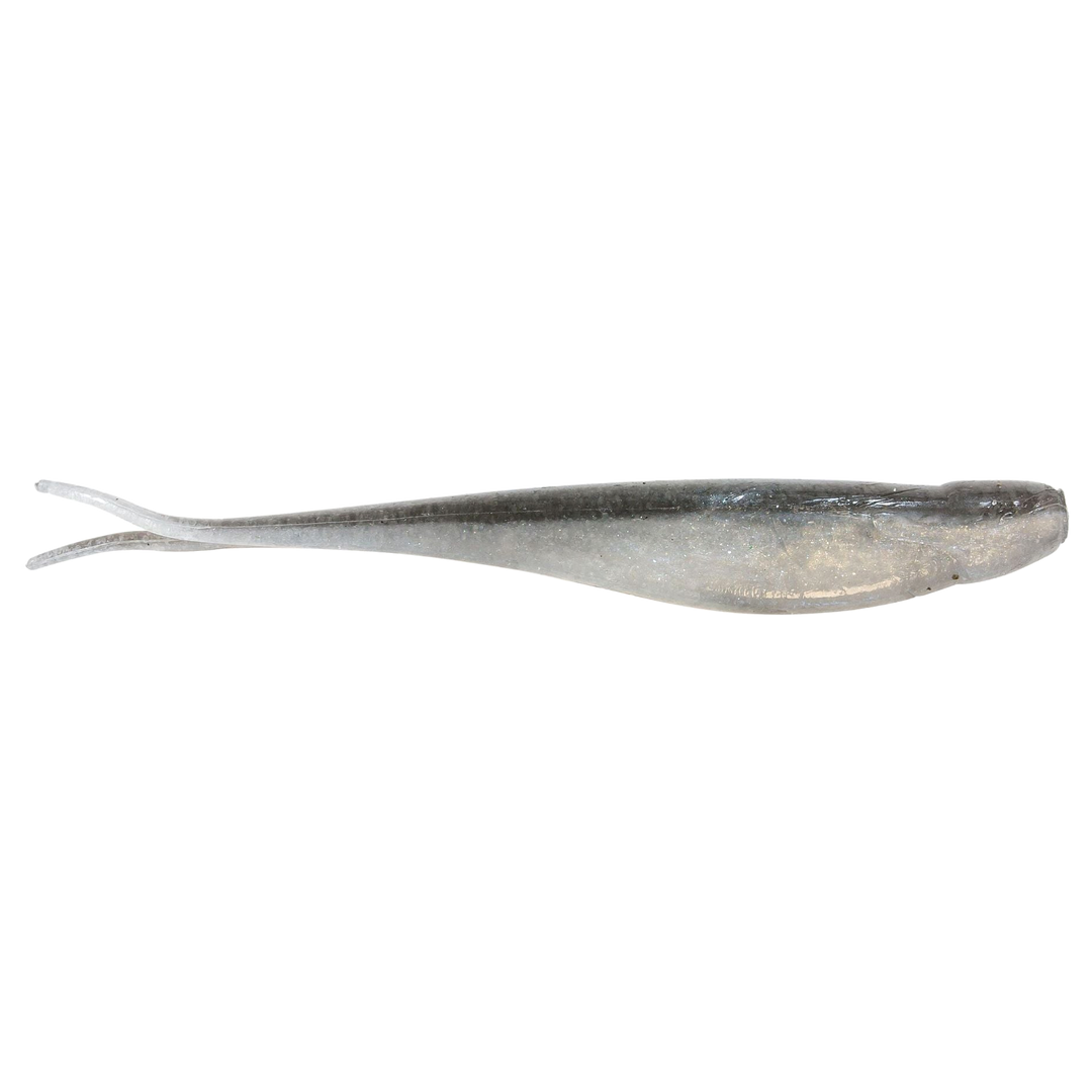 Z-Man Scented Jerk ShadZ Jigi 3.5" Smelt sivulta, pää oikealla