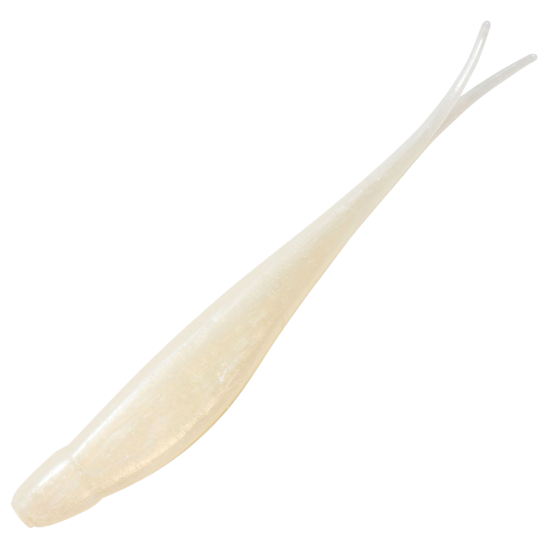 Z-Man Scented Jerk ShadZ Jigi 3", väri Pearl: helmenvalkoinen runko