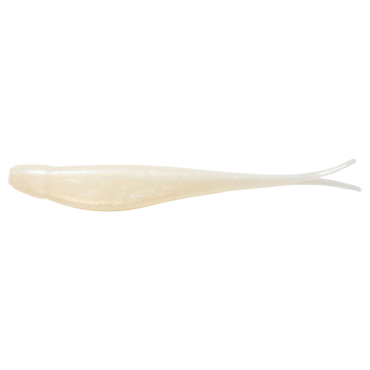Z-Man Scented Jerk ShadZ Jigi 3" Pearl sivulta, pää vasemmalla