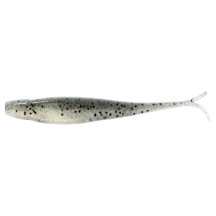 Z-Man Scented Jerk ShadZ Jigi 5" Bad Shad sivulta, pää vasemmalla
