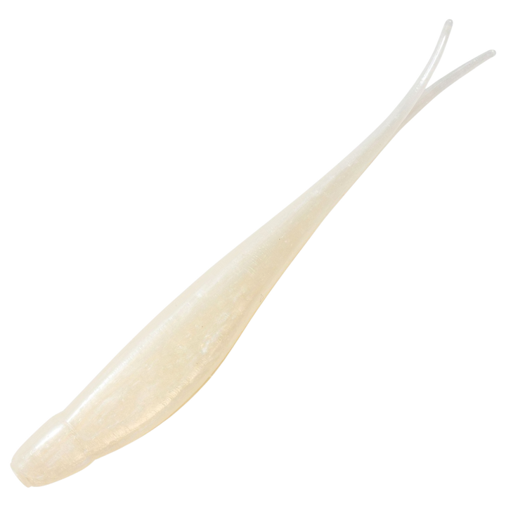 Z-Man Scented Jerk ShadZ Jigi 5", väri Pearl: helmenvalkoinen runko