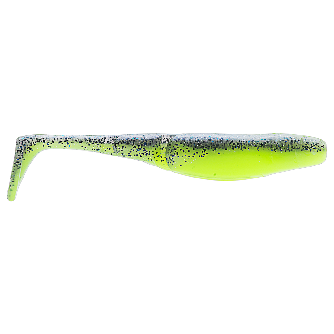 Z-Man Scented PaddlerZ Jigi 5" Sexy Mullet sivulta, pää oikealla