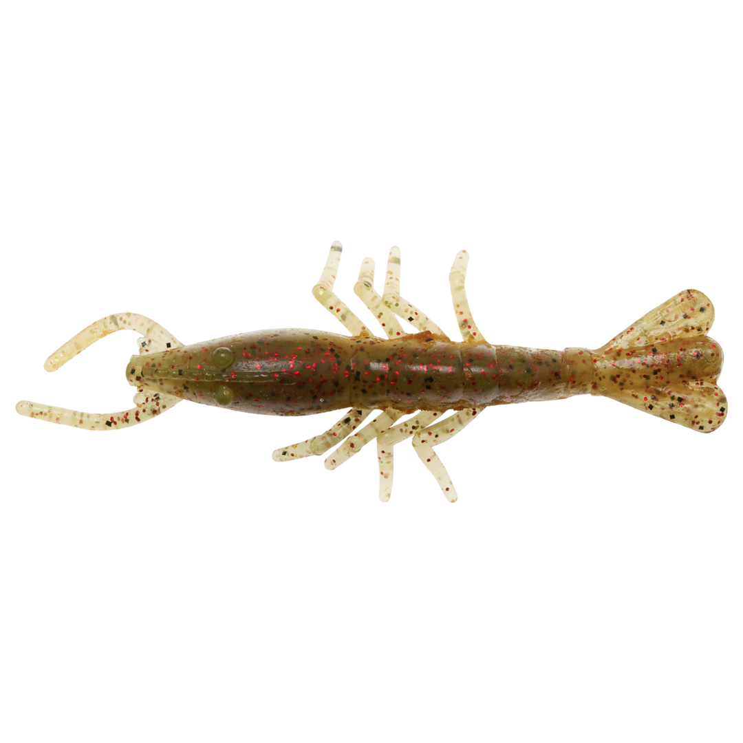 Z-Man Scented ShrimpZ Jigi 3" Houdini ylhäältä, pää vasemmalla