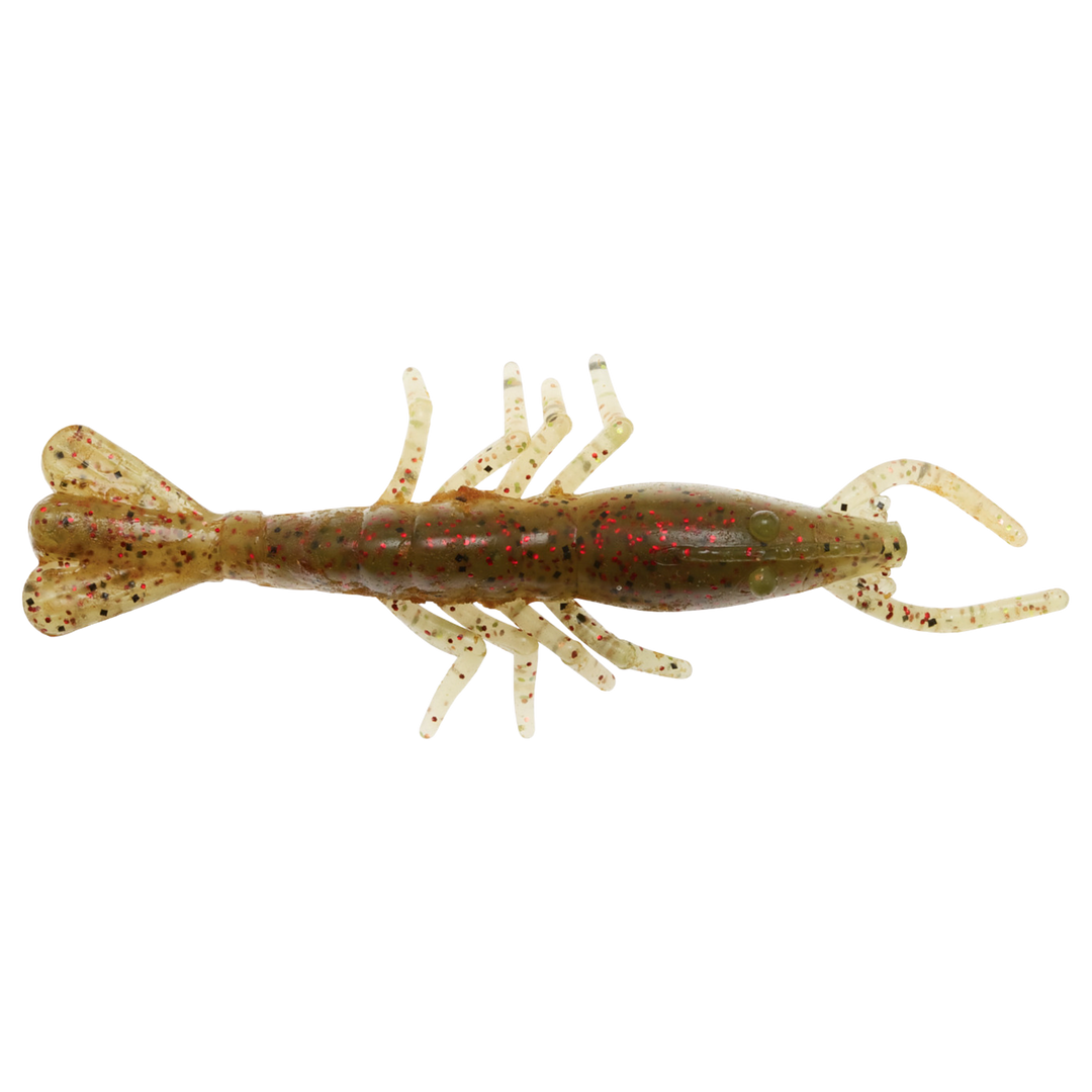 Z-Man Scented ShrimpZ Jigi 3" Houdini ylhäältä, pää oikealla