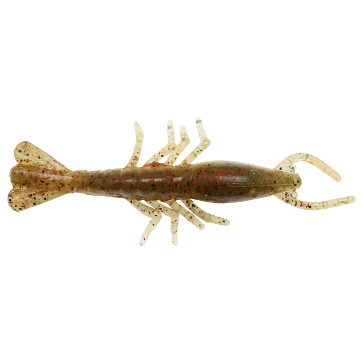 Z-Man Scented ShrimpZ Jigi 3" Houdini ylhäältä, pää oikealla