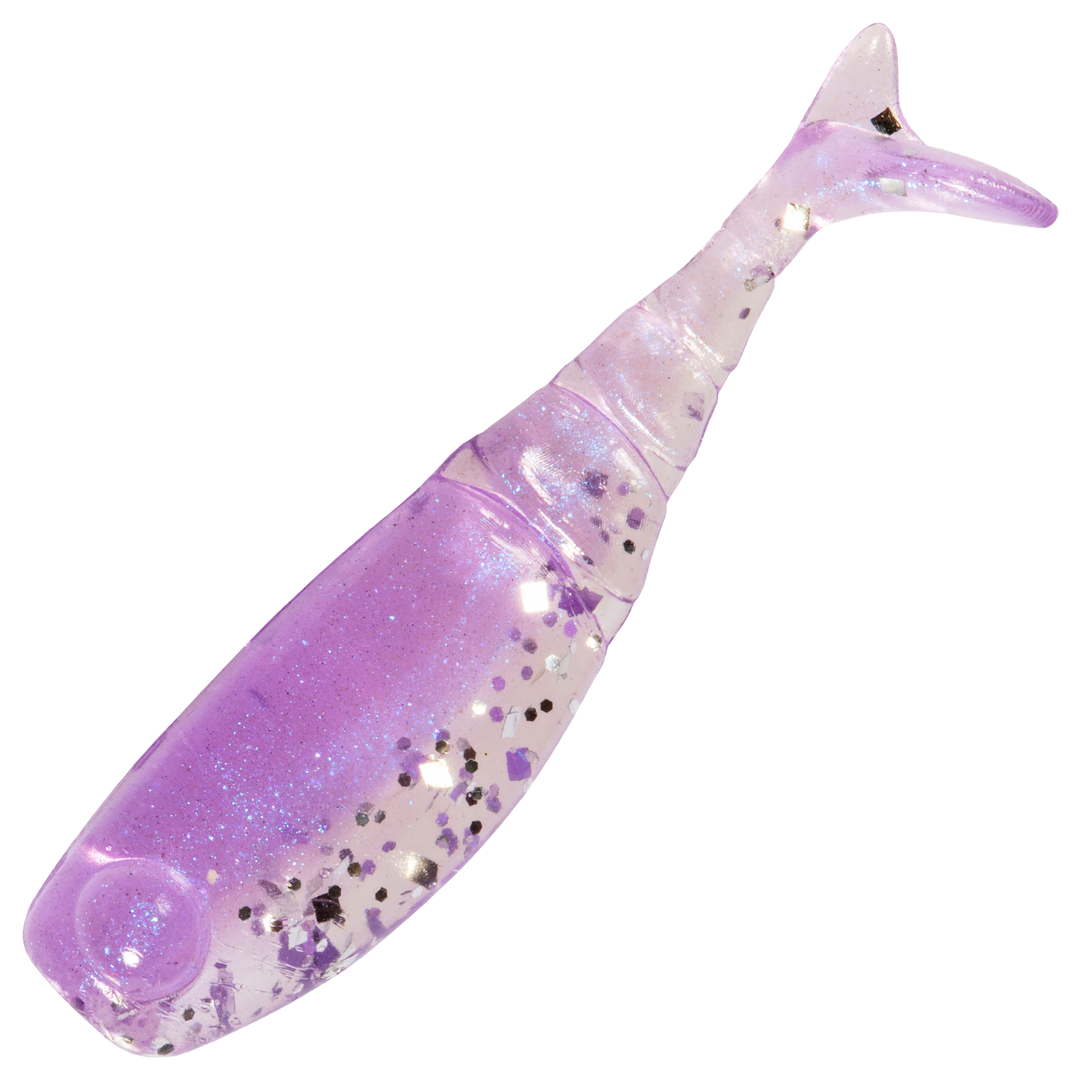 Z-Man Shad FryZ Jigi 1.75", väri Dark N Stormy: läpikuultava violetti runko