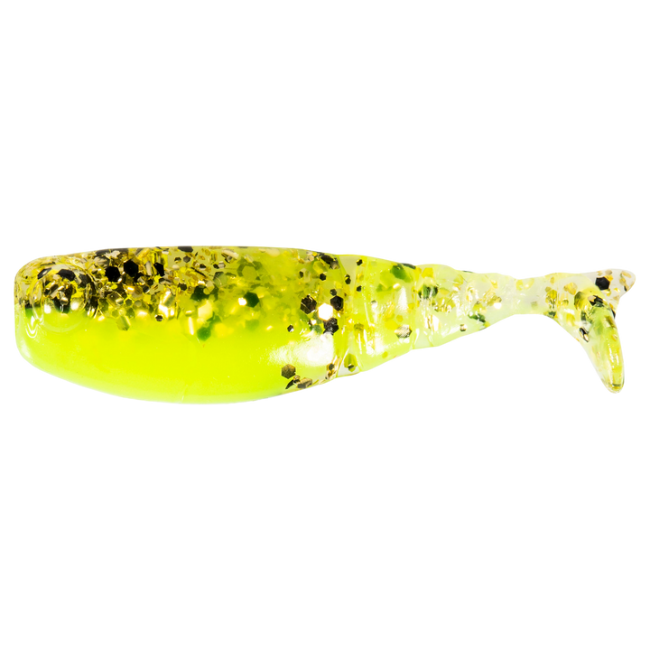 Z-Man Shad FryZ Jigi 1.75" Space Guppy sivulta, pää vasemmalla