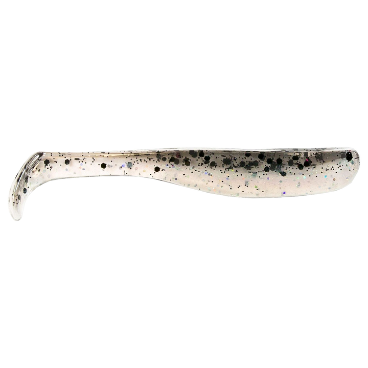 Z-Man Slim SwimZ Jigi 2.5" Bad Shad sivulta, pää oikealla