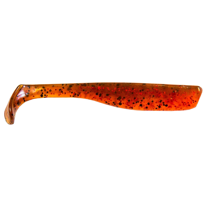 Z-Man Slim SwimZ Jigi 2.5" Calico Candy sivulta, pää oikealla