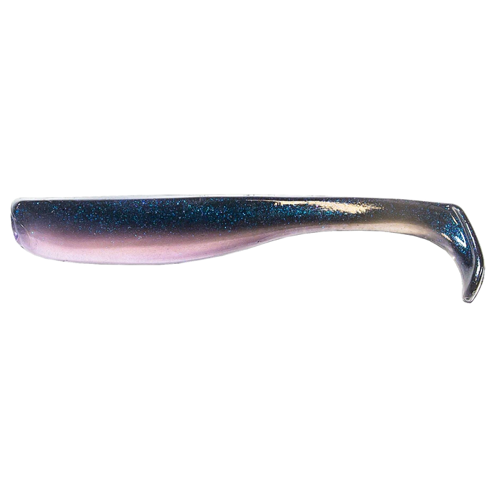 Z-Man Slim SwimZ Jigi 2.5" Mood Ring sivulta, pää vasemmalla