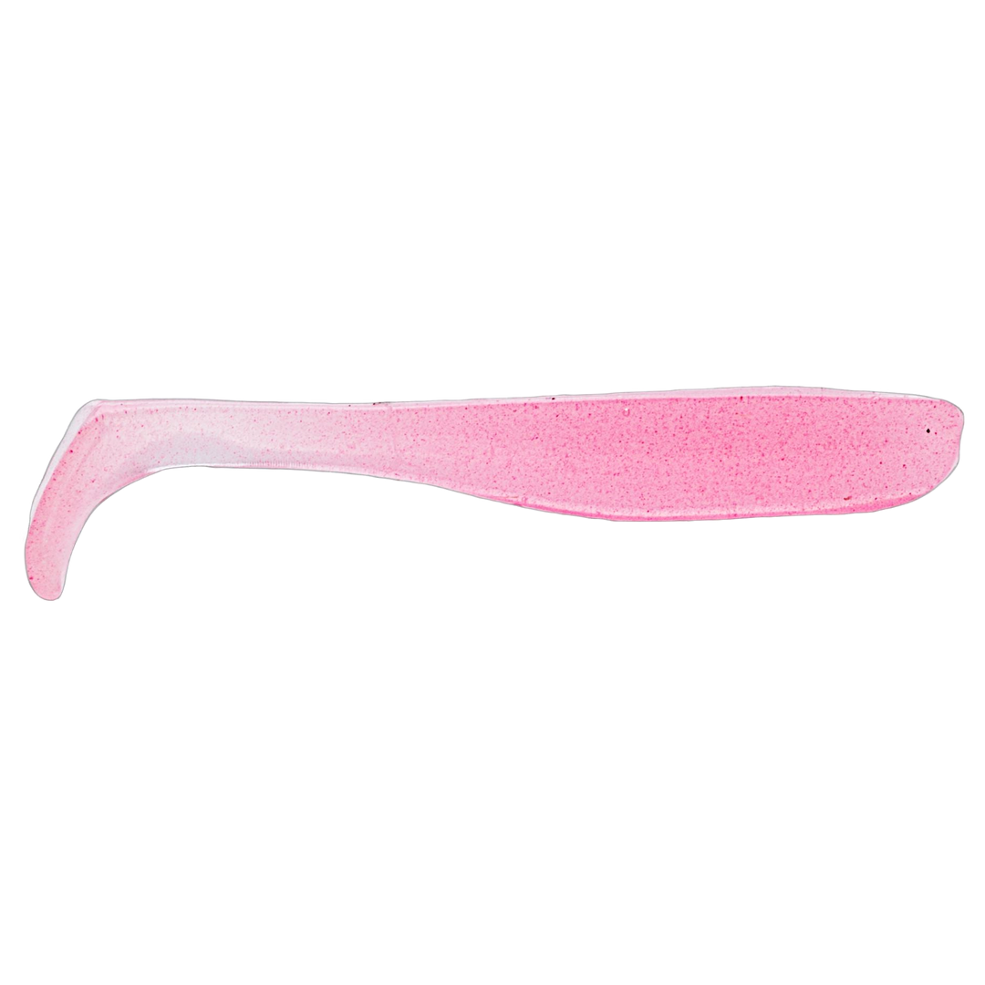 Z-Man Slim SwimZ Jigi 2.5" Pink Glow sivulta, pää oikealla
