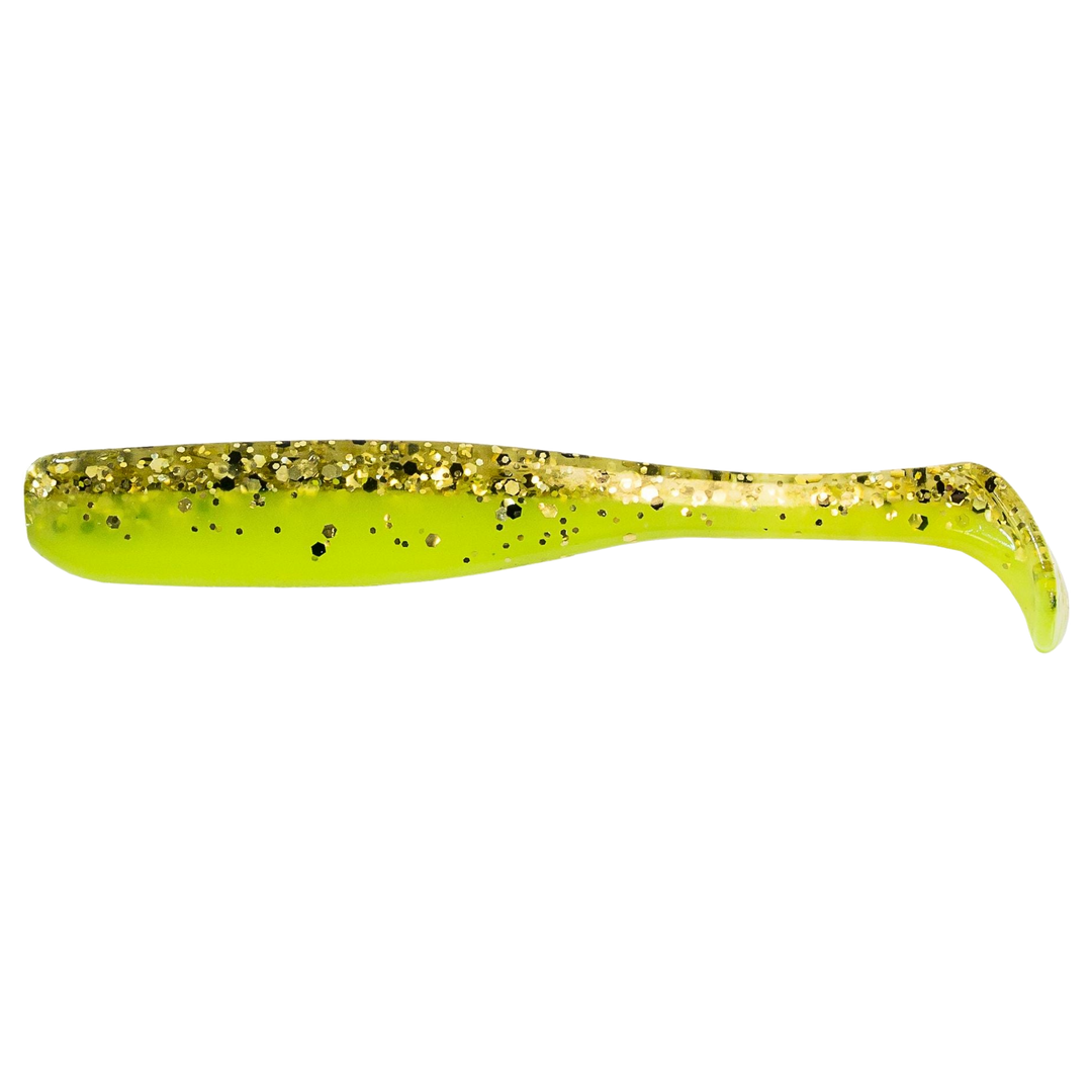 Z-Man Slim SwimZ Jigi 2.5" Space Guppy sivulta, pää vasemmalla