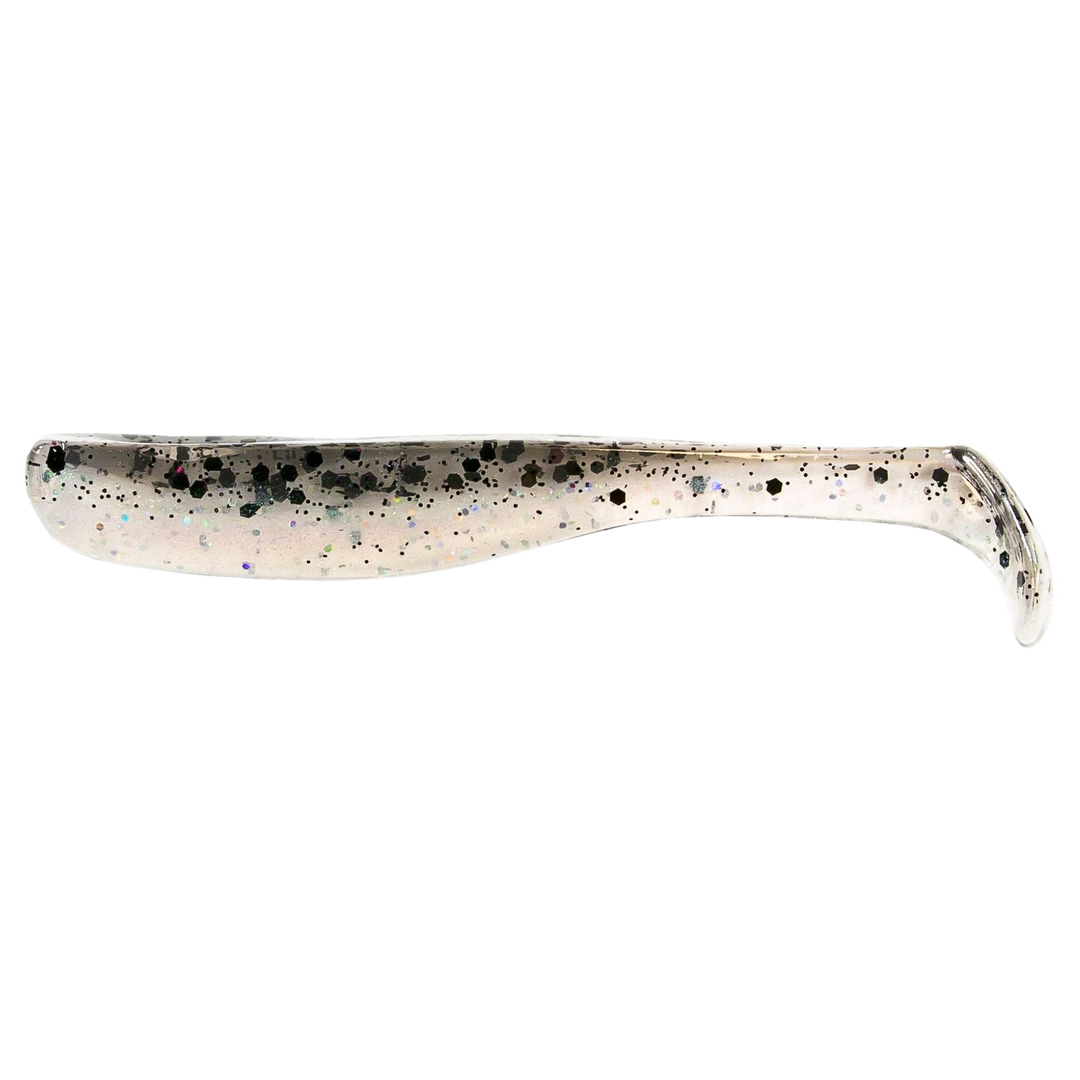 Z-Man Slim SwimZ Jigi 3" Bad Shad sivulta, pää vasemmalla