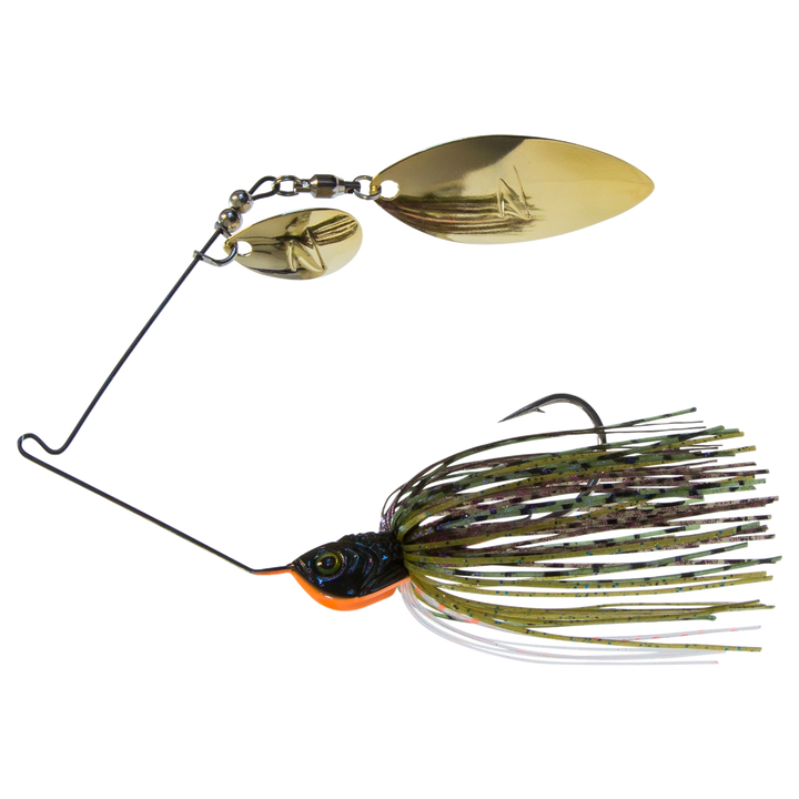 Z-Man SlingbladeZ Spinnerbait WC 14g Bluegill sivulta, pää vasemmalla
