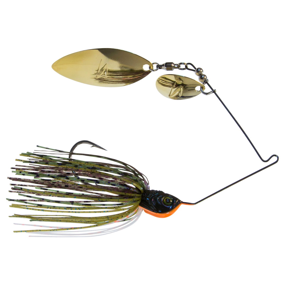 Z-Man SlingbladeZ Spinnerbait WC 14g Bluegill sivulta, pää oikealla