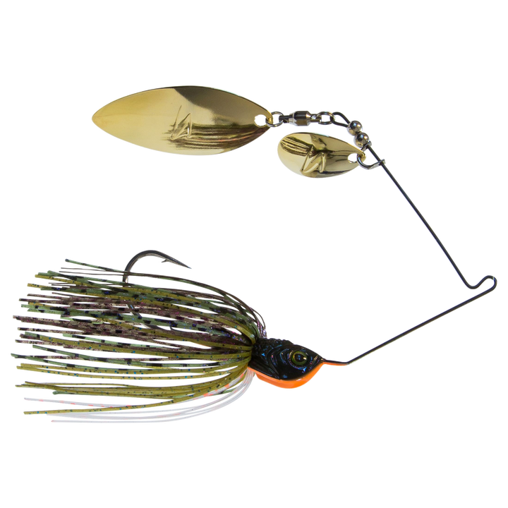 Z-Man SlingbladeZ Spinnerbait WC 14g Bluegill sivulta, pää oikealla