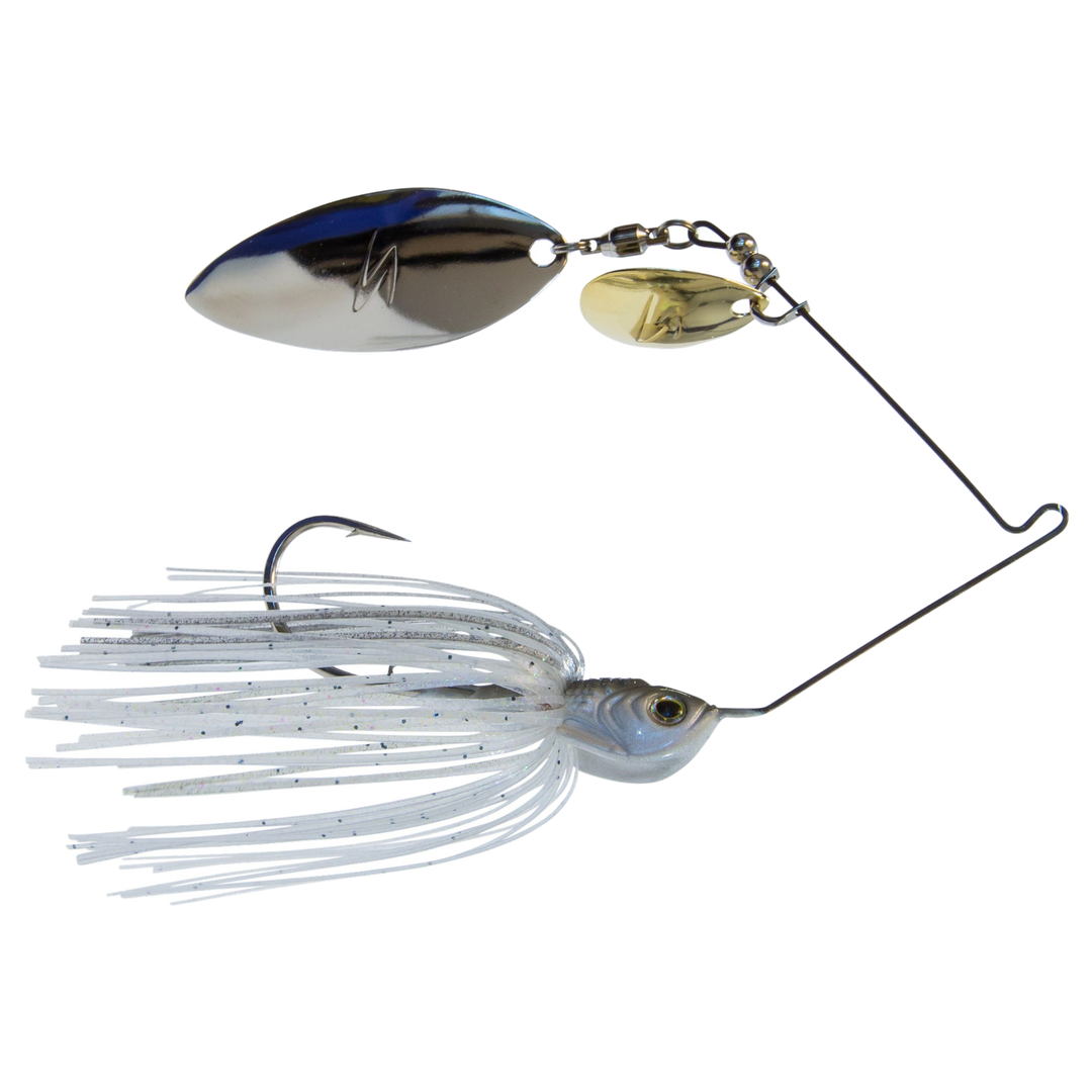Z-Man SlingbladeZ Spinnerbait WC 14g Clearwater Shad sivulta, pää oikealla