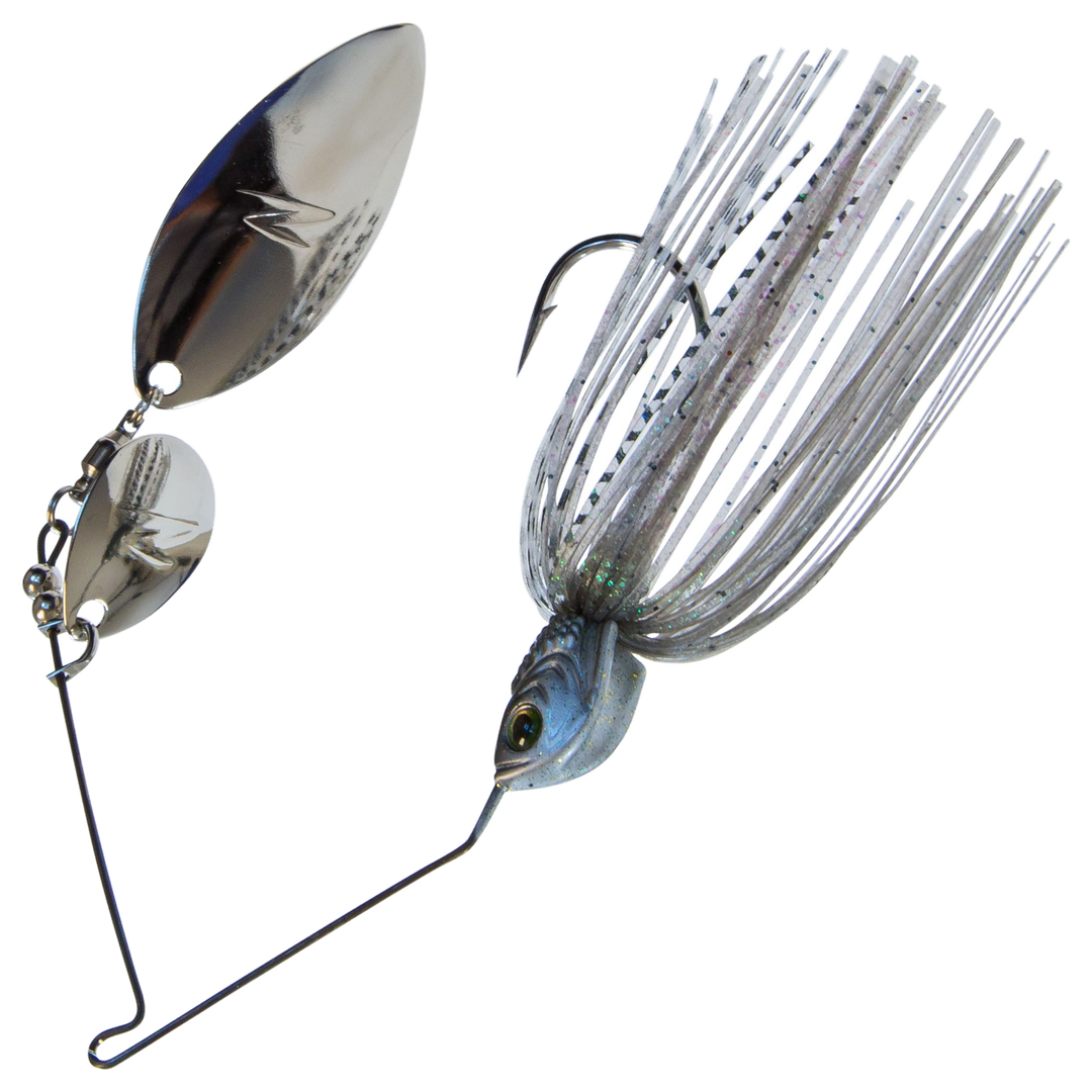 Z-Man SlingbladeZ Spinnerbait WC 14g, väri Mouserat: harmaa pää ja helma, hopeiset lavat