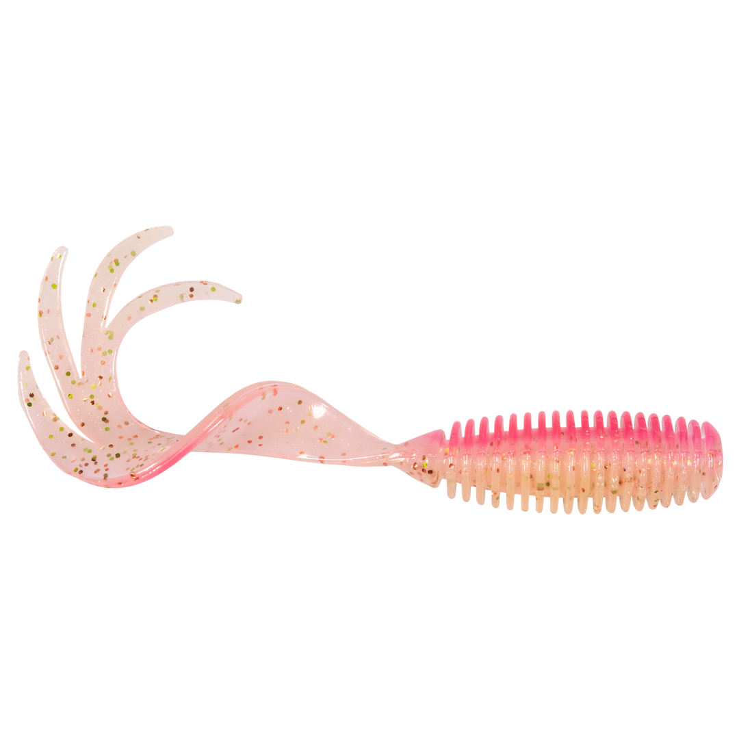 Z-Man ST GrubZ Jigi 2.5" Laguna Shrimp sivulta, pää oikealla
