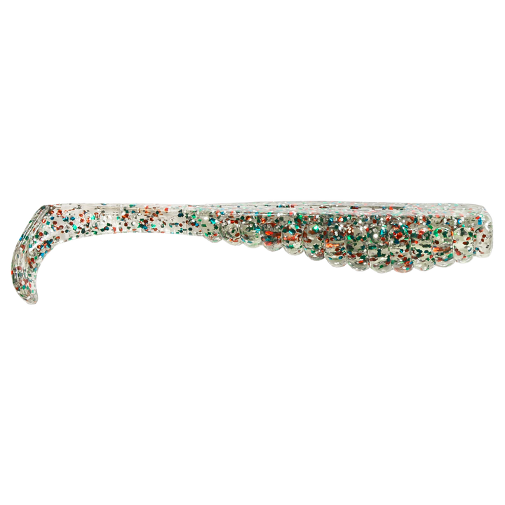 Z-Man Swimmin Trout Trick Jigi 3.5" Festivus sivulta, pää oikealla