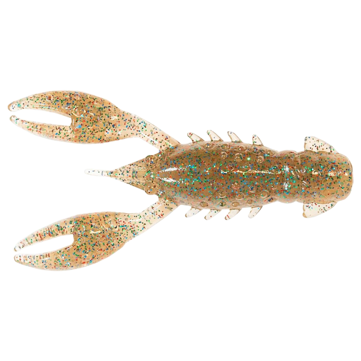 Z-Man TRD Crawz Jigi 2.5" Bloodworm yläpuolelta, pää vasemmalla