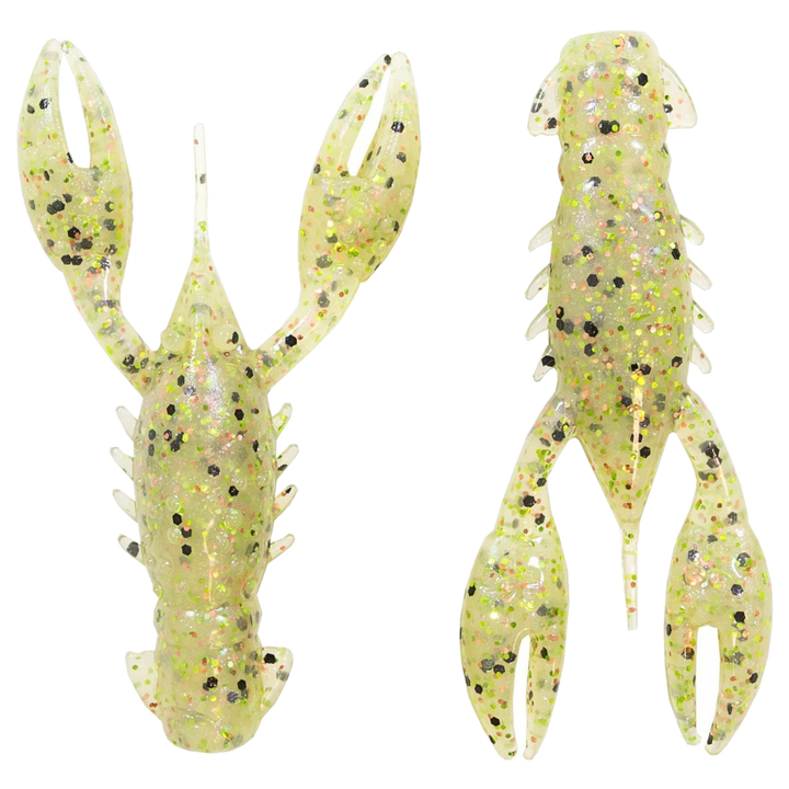 Z-Man TRD Crawz Jigi 2.5" Greasy Prawn ylä- ja alapuolelta