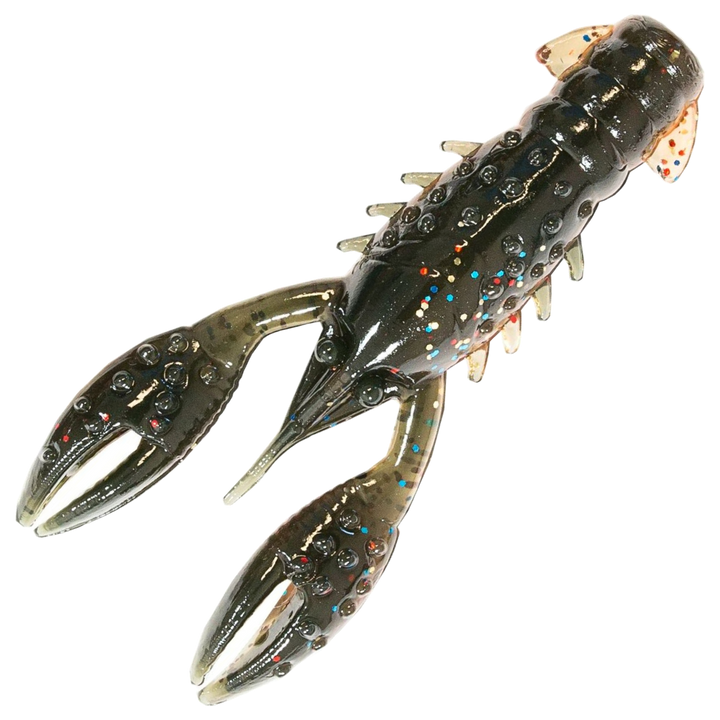 Z-Man TRD Crawz Jigi 2.5", väri Molting Craw: tumma yläpuoli ja oranssinruskea alapuoli, värikkäät hileet
