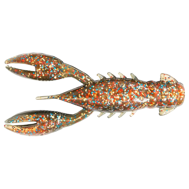 Z-Man TRD Crawz Jigi 2.5" Molting Craw alapuolelta, pää vasemmalla