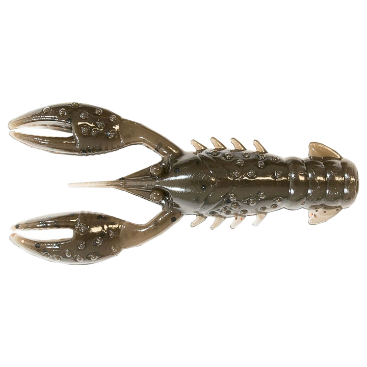 Z-Man TRD Crawz Jigi 2.5" Mudbug yläpuolelta, pää vasemmalla