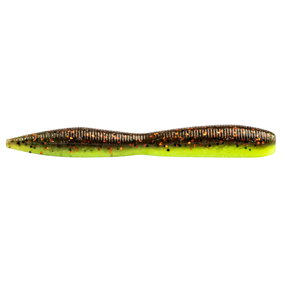 Z-Man TRD FattyZ Jigi 3.25" Coppertreuse sivulta, pää oikealla